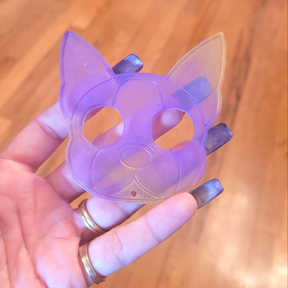 🐶 Resin art DOG Self-Defense keychain 🐶